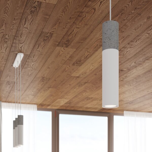 Sollux Lighting Závěsné svítidlo BORGIO 3P bílé