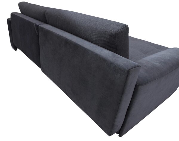 ROHOVÁ SEDAČKA, textil, antracitová Livetastic - Sedací soupravy, Online Only