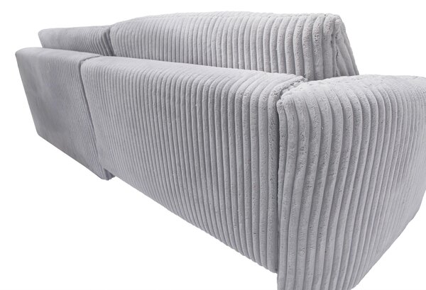 ROHOVÁ SEDAČKA, textil, šedá Livetastic - Sedací soupravy, Online Only