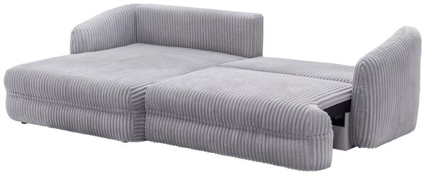 ROHOVÁ SEDAČKA, textil, šedá Livetastic - Sedací soupravy, Online Only