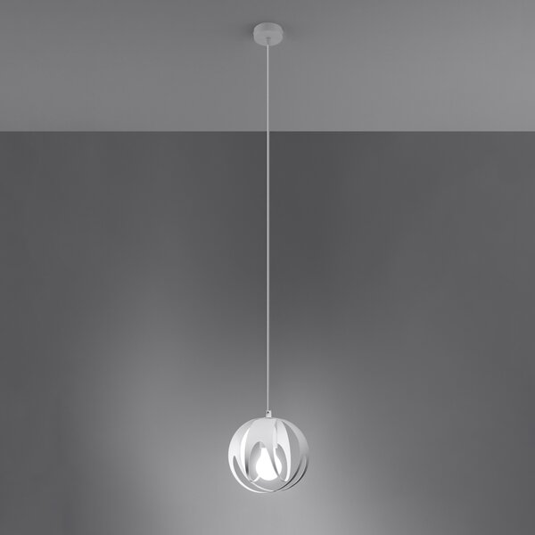 Sollux Lighting Závěsné svítidlo TULOS 1 bílé