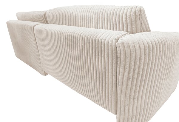 ROHOVÁ SEDAČKA, textil, krémová Livetastic - Sedací soupravy, Online Only