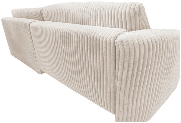 ROHOVÁ SEDAČKA, textil, krémová Livetastic - Sedací soupravy, Online Only