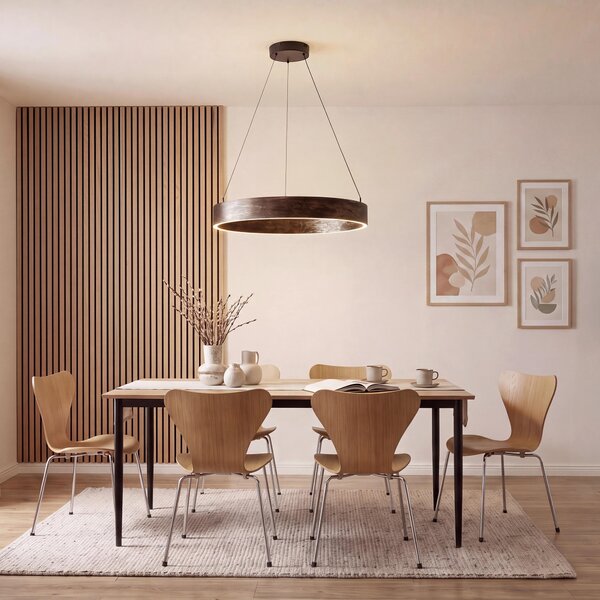 ZÁVĚSNÉ LED SVÍTIDLO, 59/120 cm Dieter Knoll - Závěsná LED svítidla