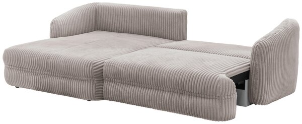 ROHOVÁ SEDAČKA, textil, světle hnědá Livetastic - Sedací soupravy, Online Only