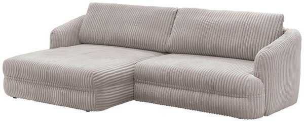ROHOVÁ SEDAČKA, textil, světle hnědá Livetastic - Sedací soupravy, Online Only