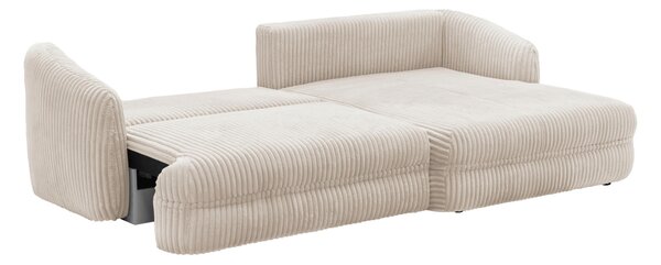 ROHOVÁ SEDAČKA, textil, krémová Livetastic - Sedací soupravy, Online Only