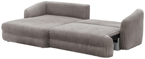 ROHOVÁ SEDAČKA, textil, šedohnědá Livetastic - Sedací soupravy, Online Only