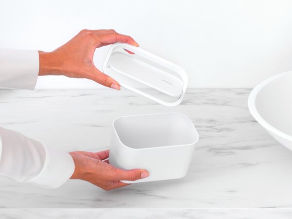 Brabantia MindSet mini odpadkový koš 0.2 l bílá 303388