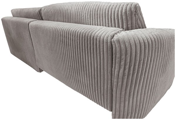 ROHOVÁ SEDAČKA, textil, šedohnědá Livetastic - Sedací soupravy, Online Only