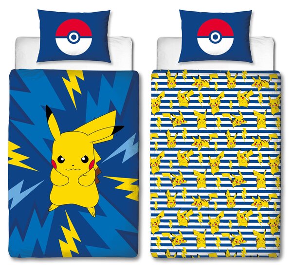 Sada povlečení Pokémon 140 x 200 cm, vícebarevné