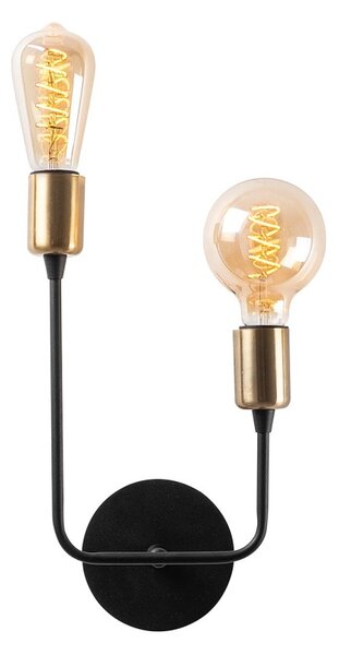 Opviq Nástěnná lampa Dolma I černá