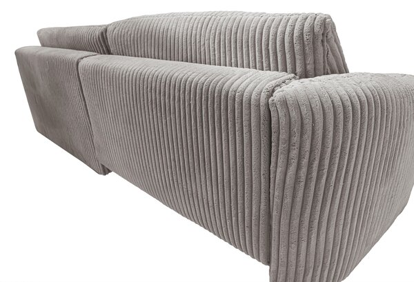 ROHOVÁ SEDAČKA, textil, šedohnědá Livetastic - Sedací soupravy, Online Only