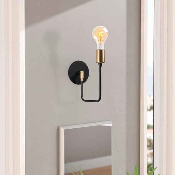Opviq Nástěnná lampa Dolma II černá