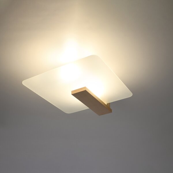 Sollux Lighting Stropní svítidlo LAPPO přírodní dřevo