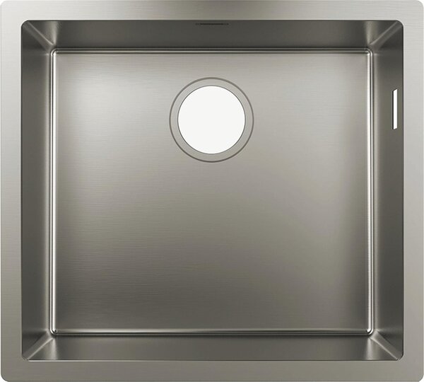 Hansgrohe S 71 ocelový dřez 50.2x40 cm ocel 43427800