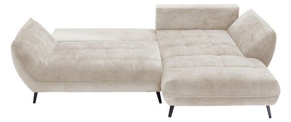 ROHOVÁ SEDAČKA, textil, pískové barvy, béžová Livetastic - Sedací soupravy, Online Only