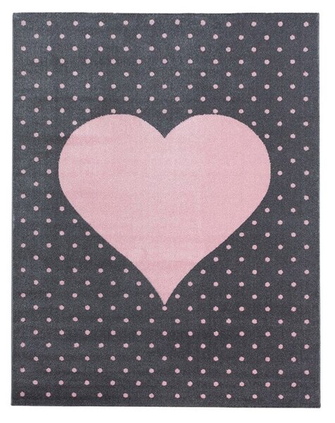 Dětský kusový koberec Bambi 830 pink Rozměry koberců: 80x150 (na výběr více variant)