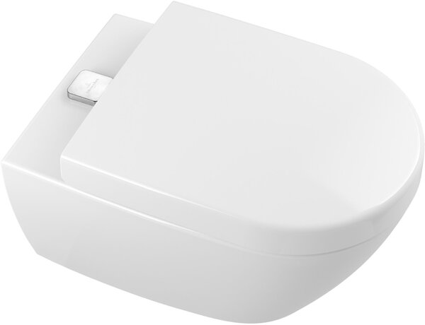 Villeroy & Boch Subway 2.0 záchodová mísa závěsná bez splachovacího kruhu bílá 5614A1T2