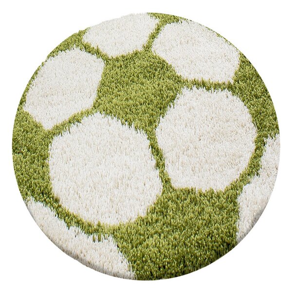 Ayyildiz, Dětský kusový koberec Fun 6001 green | Zelená Typ: 100x100 cm