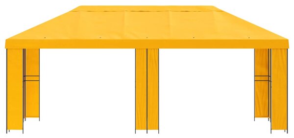 Zahradní altán 6 x 3 m Žlutá Polyester a ocel 190 gsm 3376014