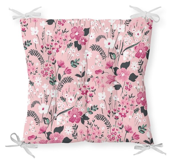 Podsedák s příměsí bavlny Minimalist Cushion Covers Blossom, 40 x 40 cm
