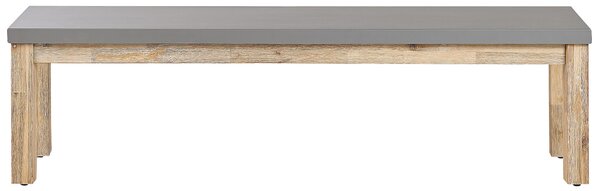 Zahradní lavice OSTUNI 160 cm Beton Šedá