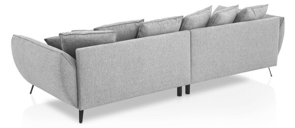 POHOVKA BIG SOFA, textil, tmavě šedá Livetastic - Pohovky, Online Only