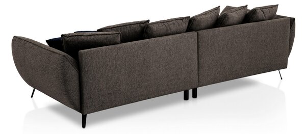 POHOVKA BIG SOFA, textil, hnědá Livetastic - Pohovky, Online Only