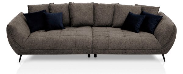POHOVKA BIG SOFA, textil, hnědá Livetastic - Pohovky, Online Only