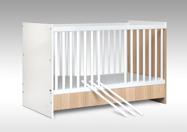 Postýlka Faktum Alda 70x140 cm Výbava: Lišta proti okusu