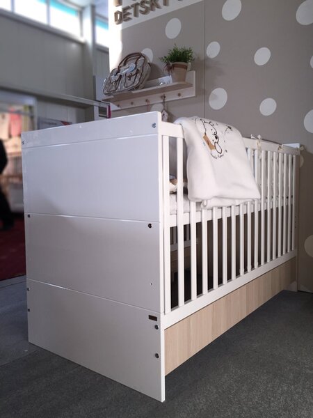 Postýlka Faktum Alda 70x140 cm Výbava: Lišta proti okusu