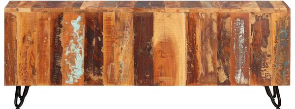 TV skříňka 110 x 30 x 40 cm masivní recyklované dřevo 337842