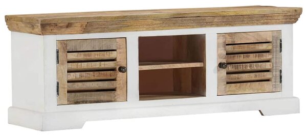 TV skříňka 110 x 30 x 40 cm masivní mangovníkové dřevo 337848