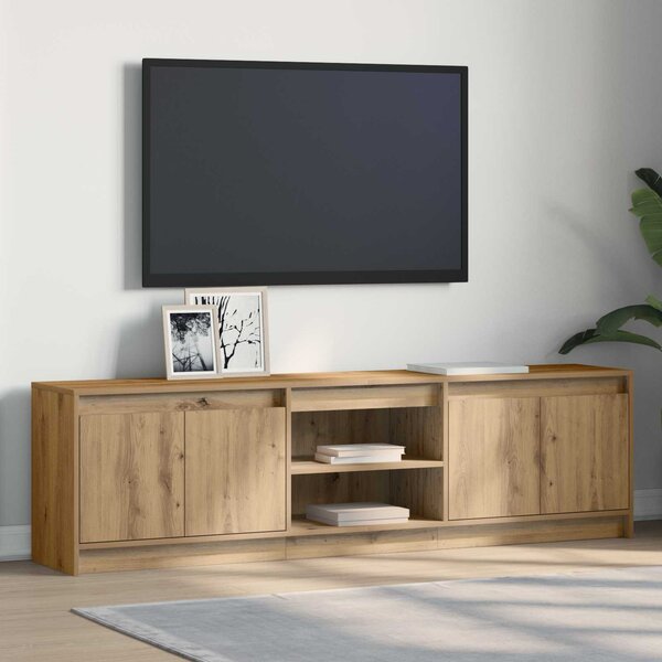 TV jednotky 180 x 34 x 50 cm Hnědá Kompozitní dřevo 3378505