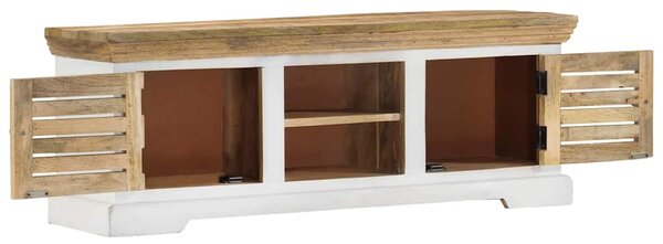 TV skříňka 110 x 30 x 40 cm masivní mangovníkové dřevo 337848