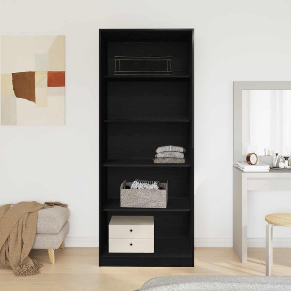 Šatní skříň Černý dub 80 x 50 x 200 cm Kompozitní dřevo 3378503