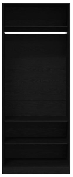 Šatní skříň Artisanový dub 80 x 50 x 200 cm Kompozitní dřevo 3378502