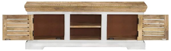 TV skříňka 110 x 30 x 40 cm masivní mangovníkové dřevo 337848