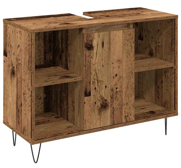 Sada koupelnového nábytku 3 ks Staré dřevo 30 x 30 x 180 cm 3378507