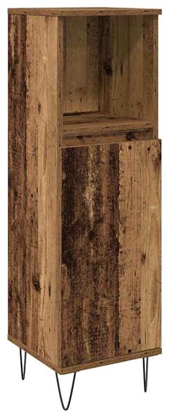 Sada koupelnového nábytku 3 ks Staré dřevo 30 x 30 x 180 cm 3378507