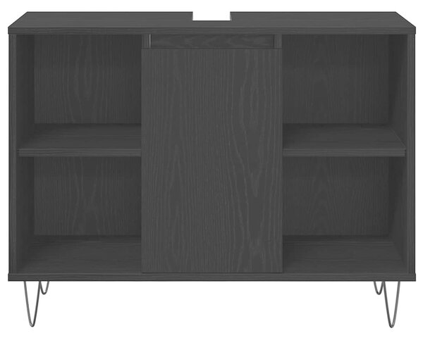 Sada koupelnového nábytku 3 ks Černý dub 30 x 30 x 180 cm 3378509