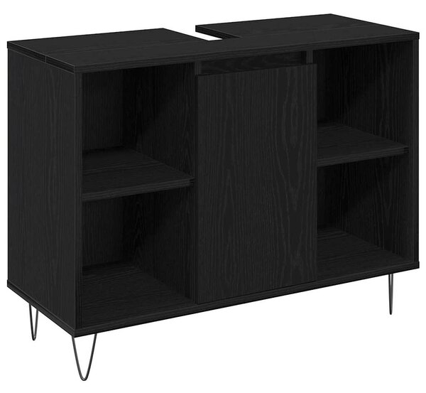 Sada koupelnového nábytku 3 ks Černý dub 30 x 30 x 180 cm 3378509