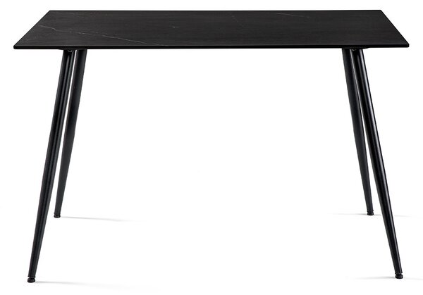 Vikio Jídelní stůl 120x80 dekor černý mramor HJS100C-120
