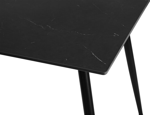 Vikio Jídelní stůl 120x80 dekor černý mramor HJS100C-120