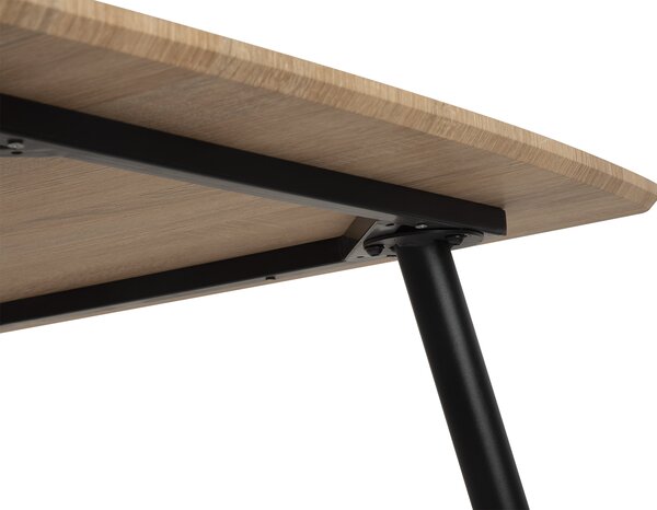 Vikio Jídelní stůl 120x80 dekor dub HJS100D-120