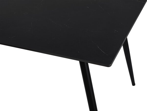 Vikio Jídelní stůl 140x80 dekor černý mramor HJS100C-140