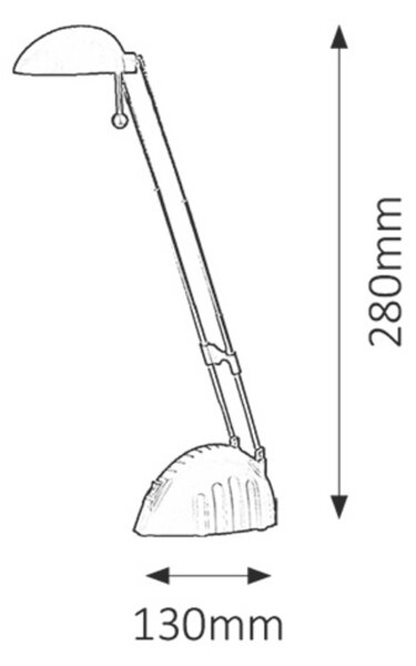 Rabalux stolní lampa Ronald LED 5W 4334