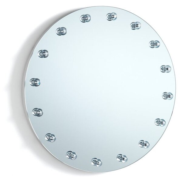 Nástěnné zrcadlo s osvětlením Tomasucci Afrodite, ø 50 cm