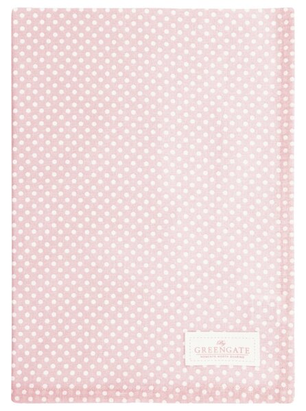 Bavlněná utěrka Dotty Pale Pink